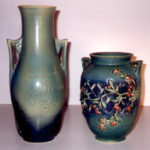 Roseville experimental vase from the 1999 Wisconsin Pottery Association exhibit