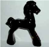 Rosemeade black horse